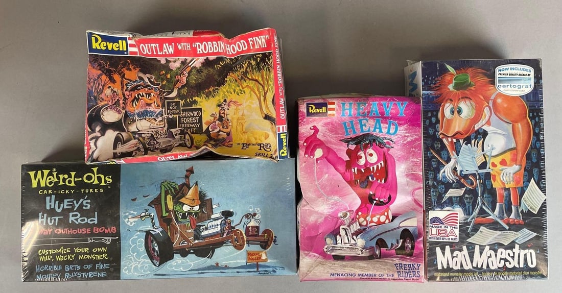 Group of Monster Vehicle Model Kits (1 of 3)