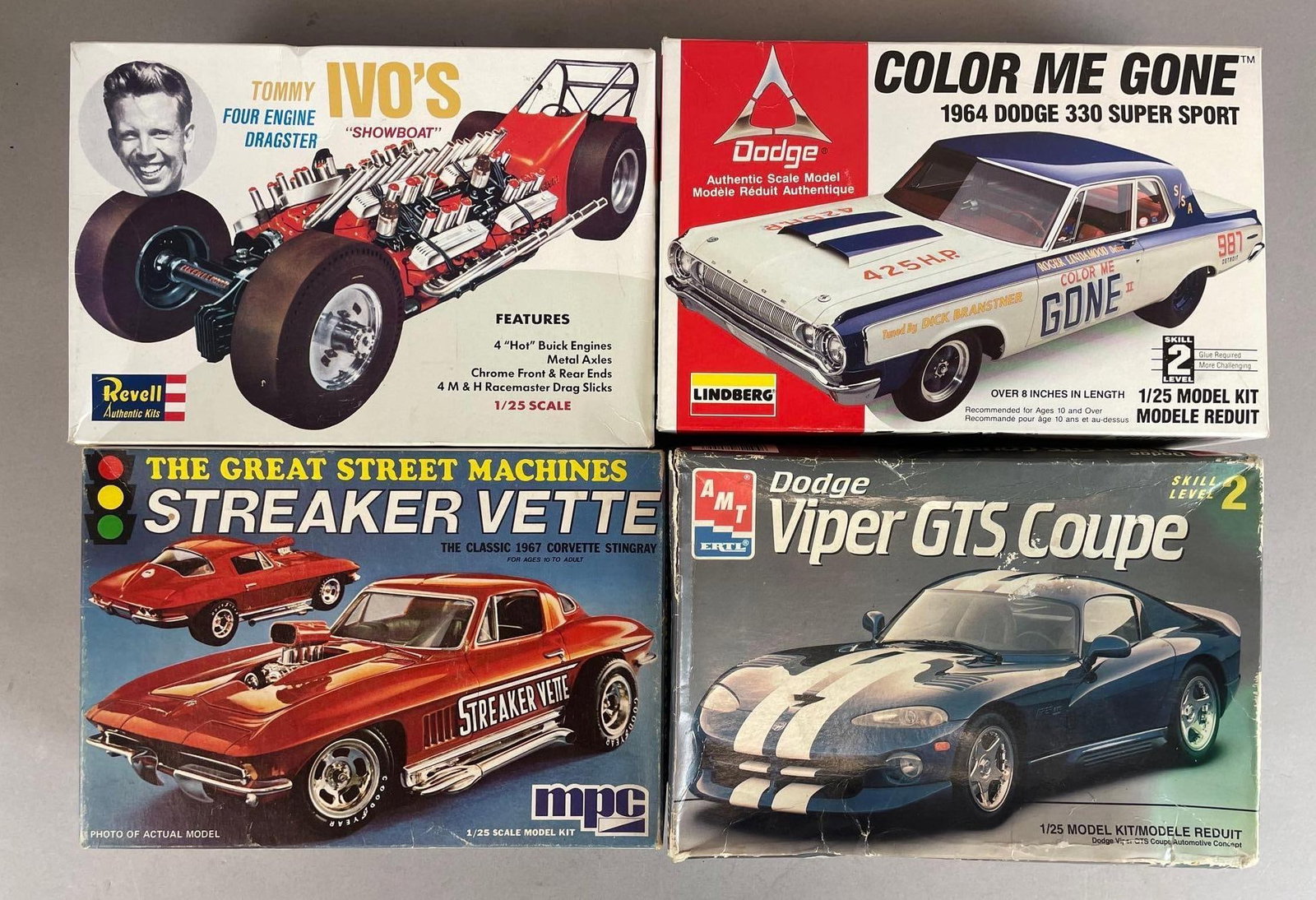 Group of Assorted Model Car Kits (1 of 2)