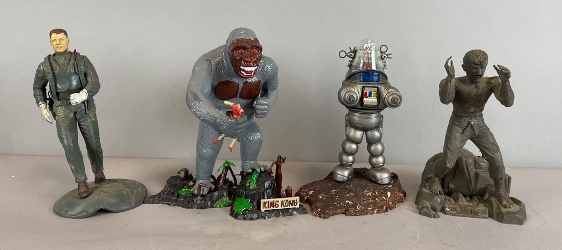 Group of Assembled Monster Models (1 of 3)