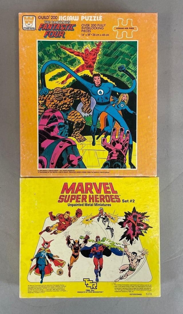 1984 Marvel Superheroes Metal Miniatures and More (1 of 3)