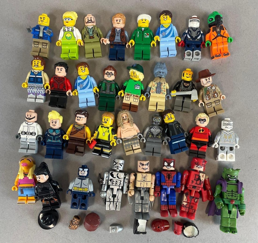 Group of Lego Minifigures (1 of 3)