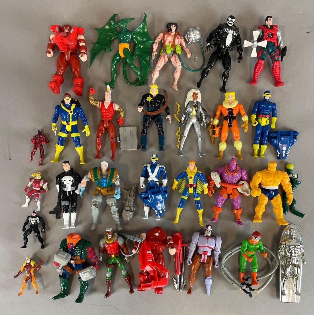 Group of 1990s Toy Biz Marvel X-Men and More (1 of 3)