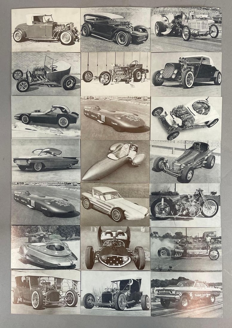 Group of Vintage International Championship Auto Show Arcade Cards (1 of 2)