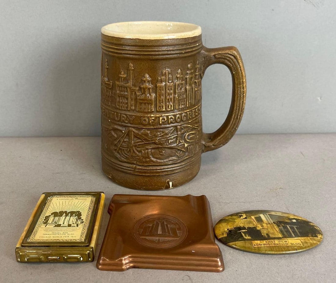 Group of 1933 Chicago Worlds Fair Items (1 of 5)