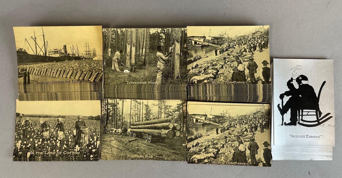 Group of Vintage Black Americana Salesman Sample Prints: Largest measures 5" x 3 1/2"