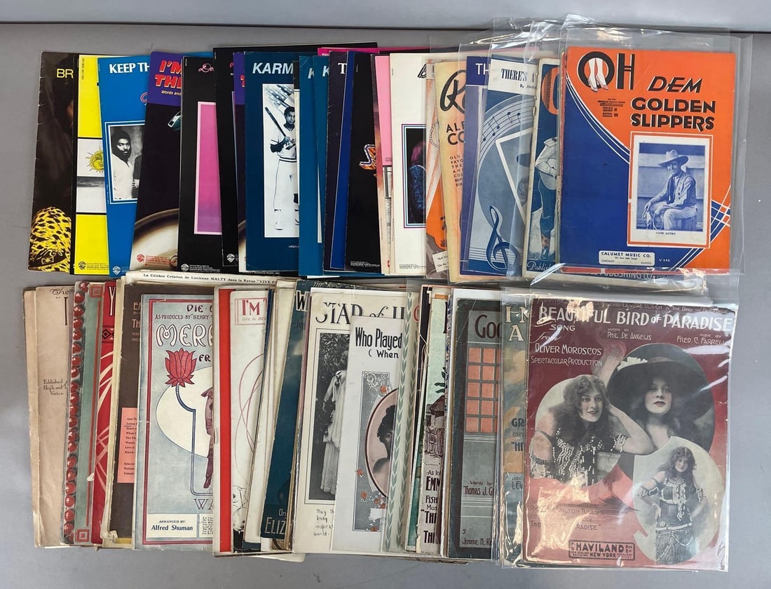 Group of Vintage and Antique Songbooks (1 of 3)