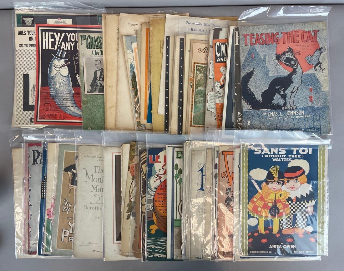 Group of Vintage and Antique Songbooks: Group of Vintage and Antique Songbooks