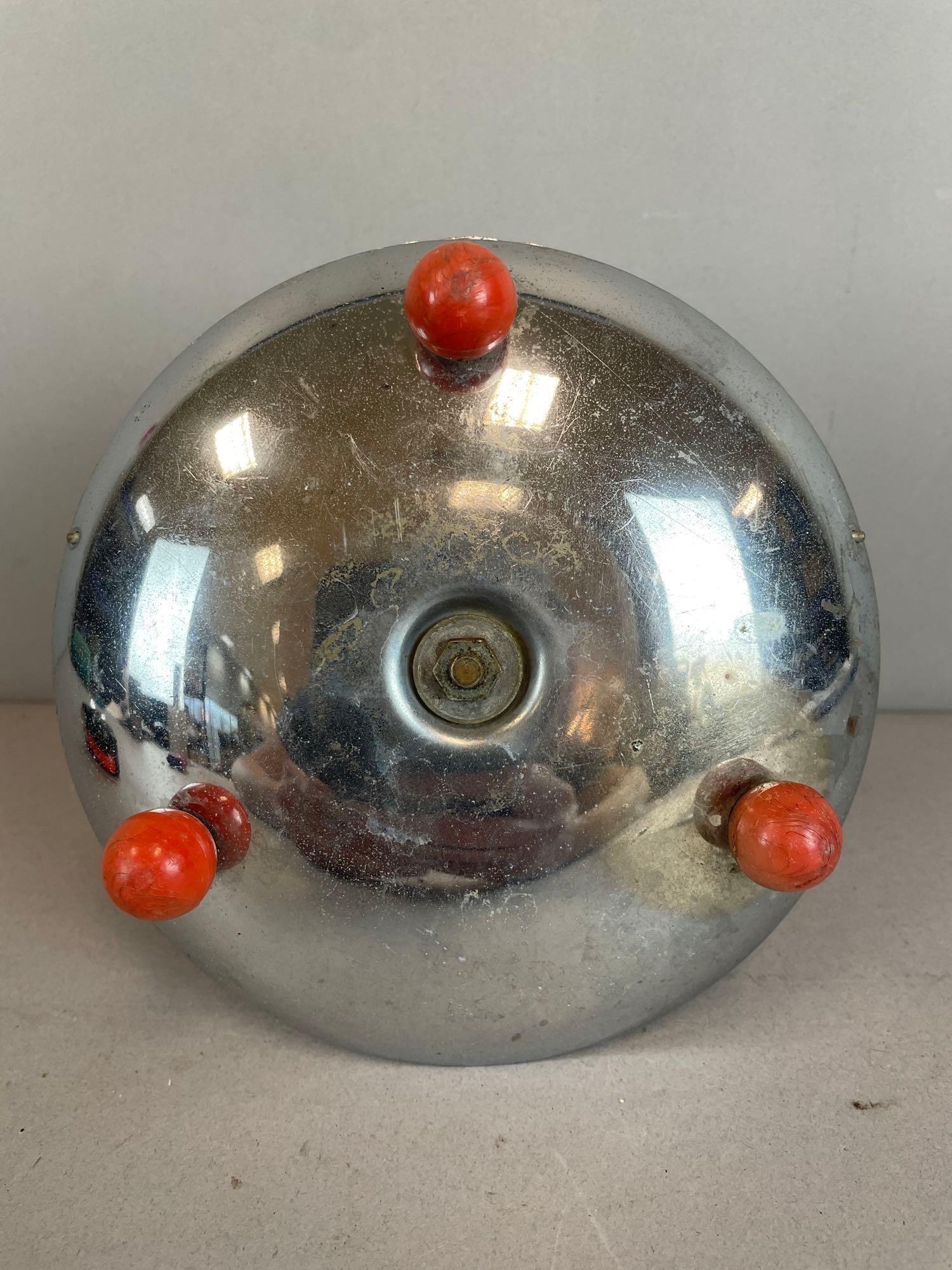 Vintage Pullmatch Dispenser Chrome Ashtray - 3