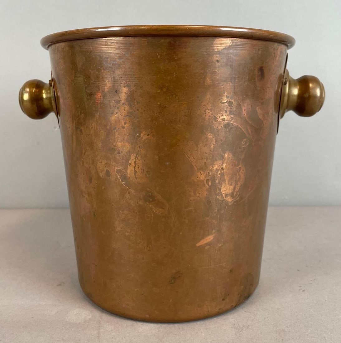 Vintage Cobre Copper and Brass Champagne Bucket (1 of 3)
