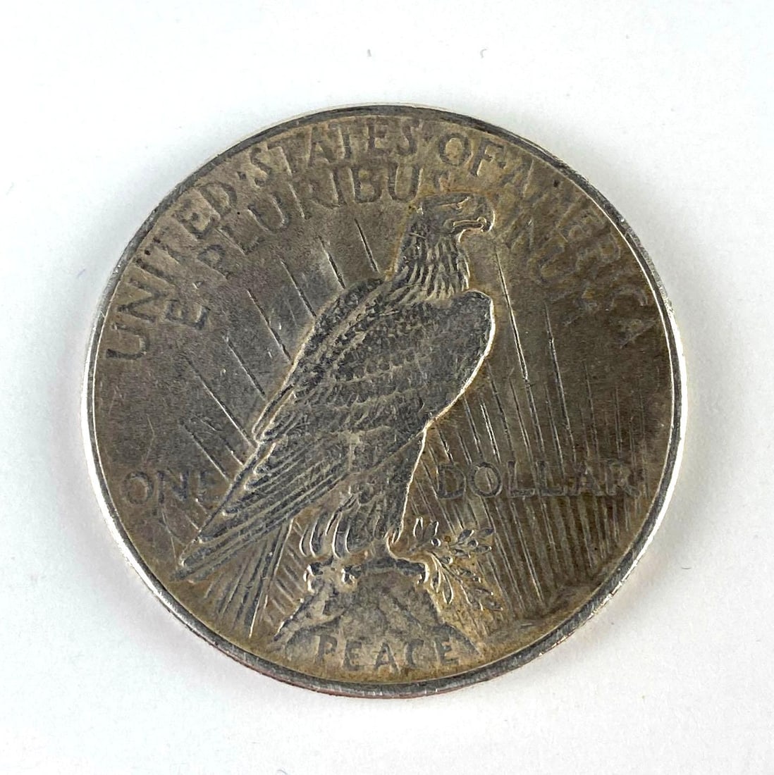 1925 US $1 Peace Silver Dollar - 2