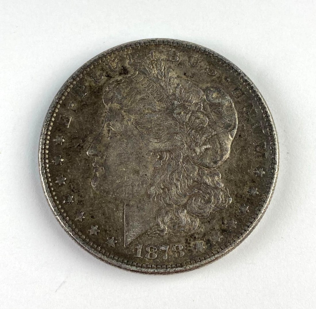1878 US Morgan Silver Dollar: 1878 US Morgan Silver Dollar