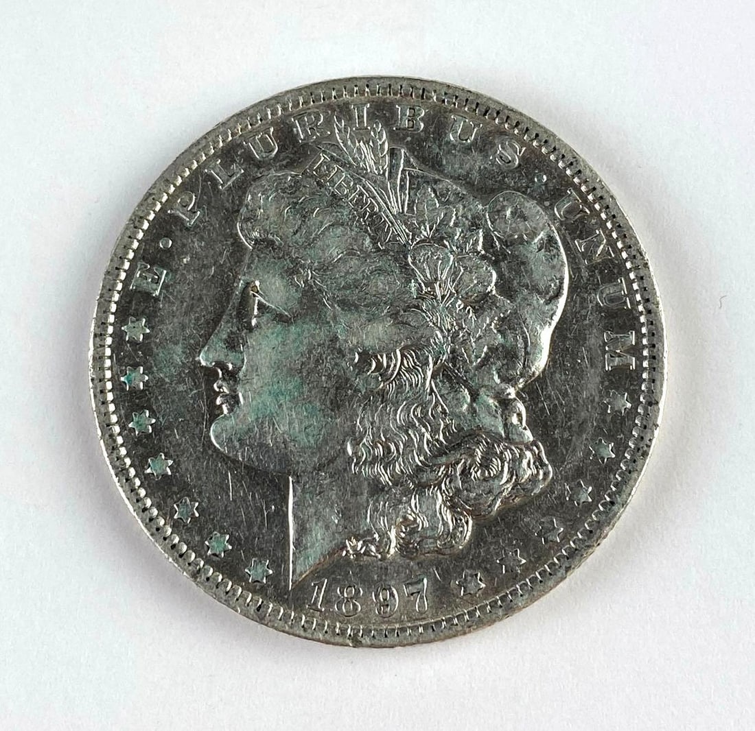 1897 O US Morgan Silver Dollar (1 of 2)