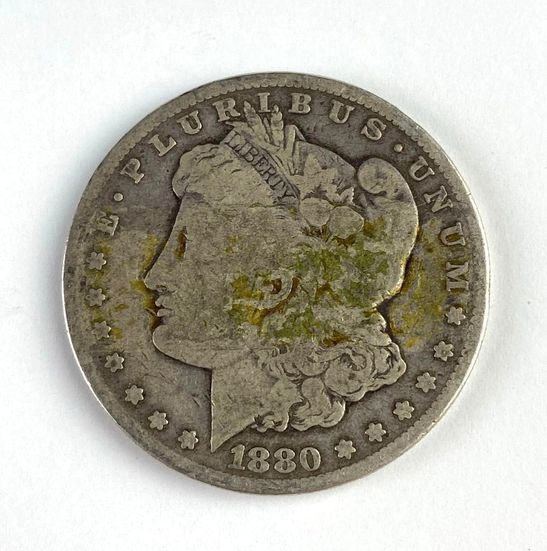 1880 S US Morgan Silver Dollar (1 of 2)