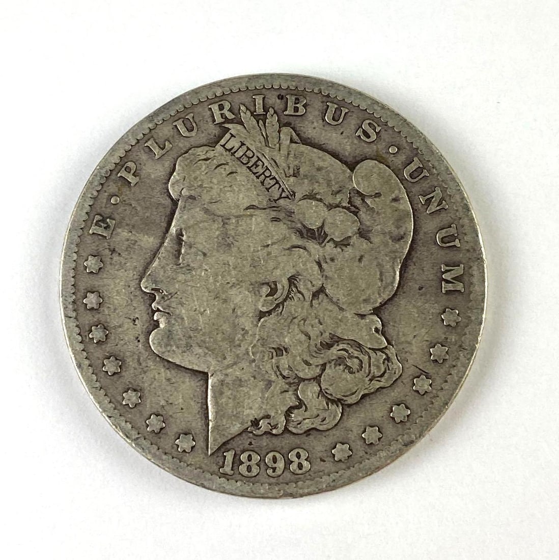 1898 S US Morgan Silver Dollar: 1898 S US Morgan Silver Dollar