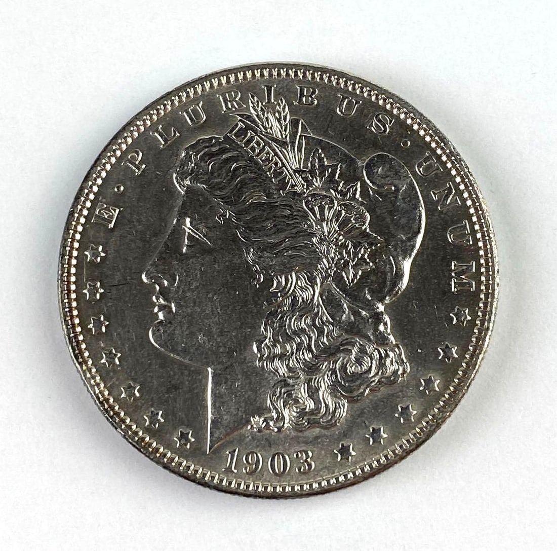 1904 US Morgan Silver Dollar (1 of 2)