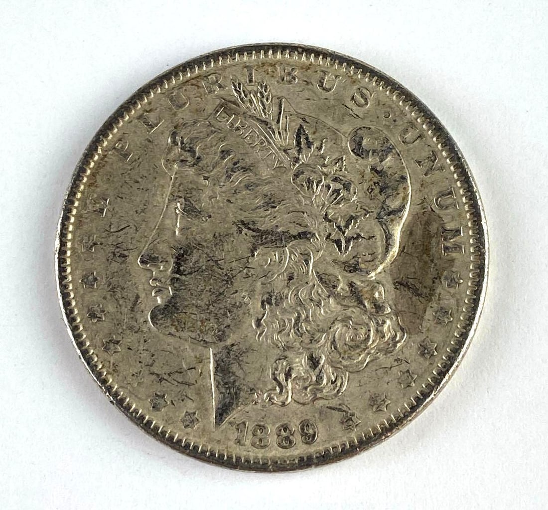 1889 US Morgan Silver Dollar: 1889 US Morgan Silver Dollar