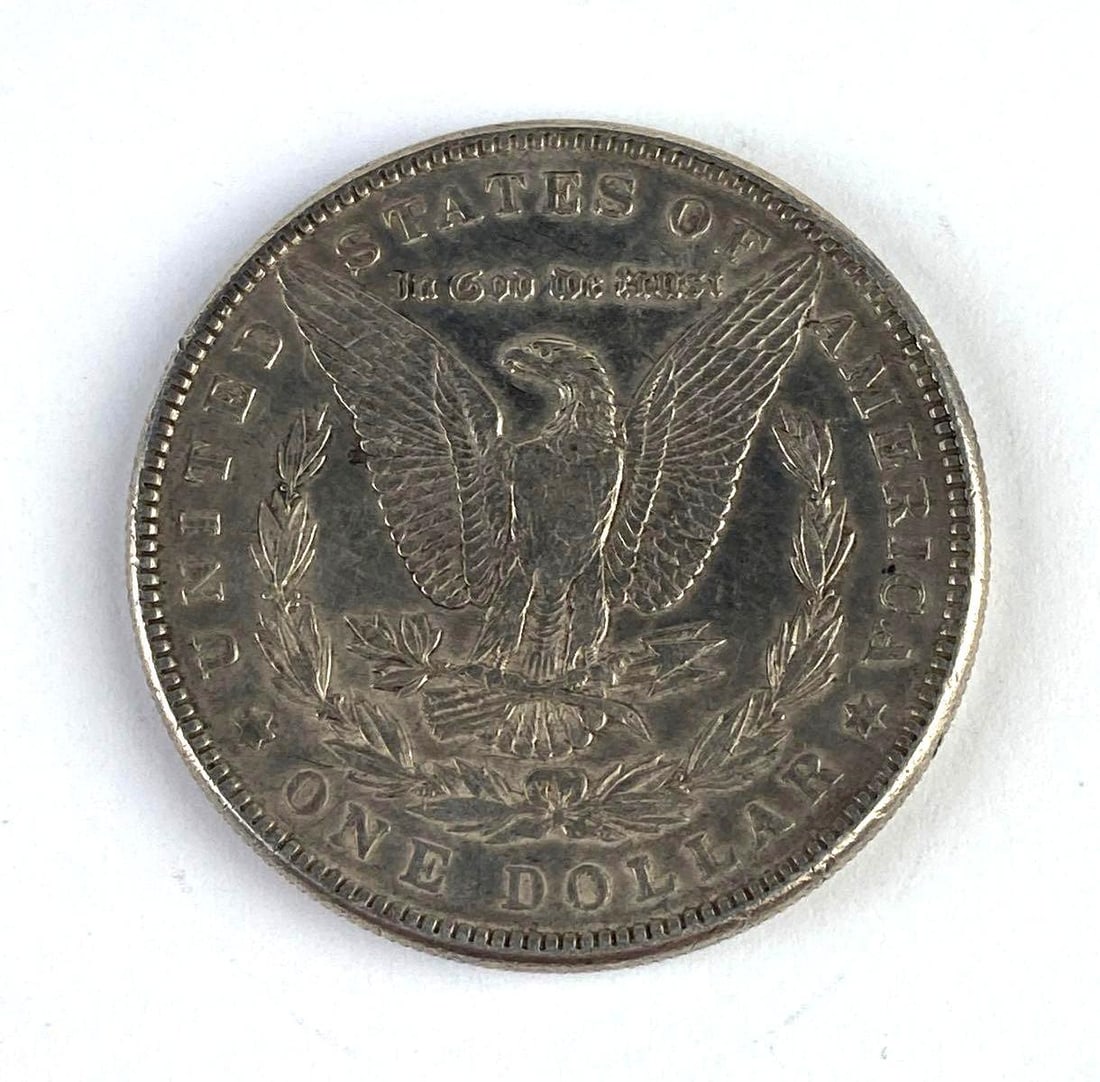 1884 US Morgan Silver Dollar - 2