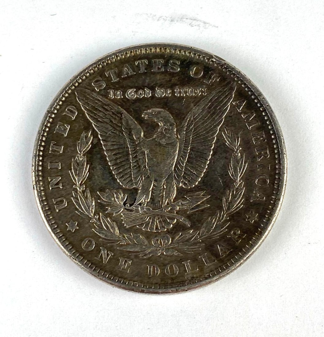 1889 US Morgan Silver Dollar - 2