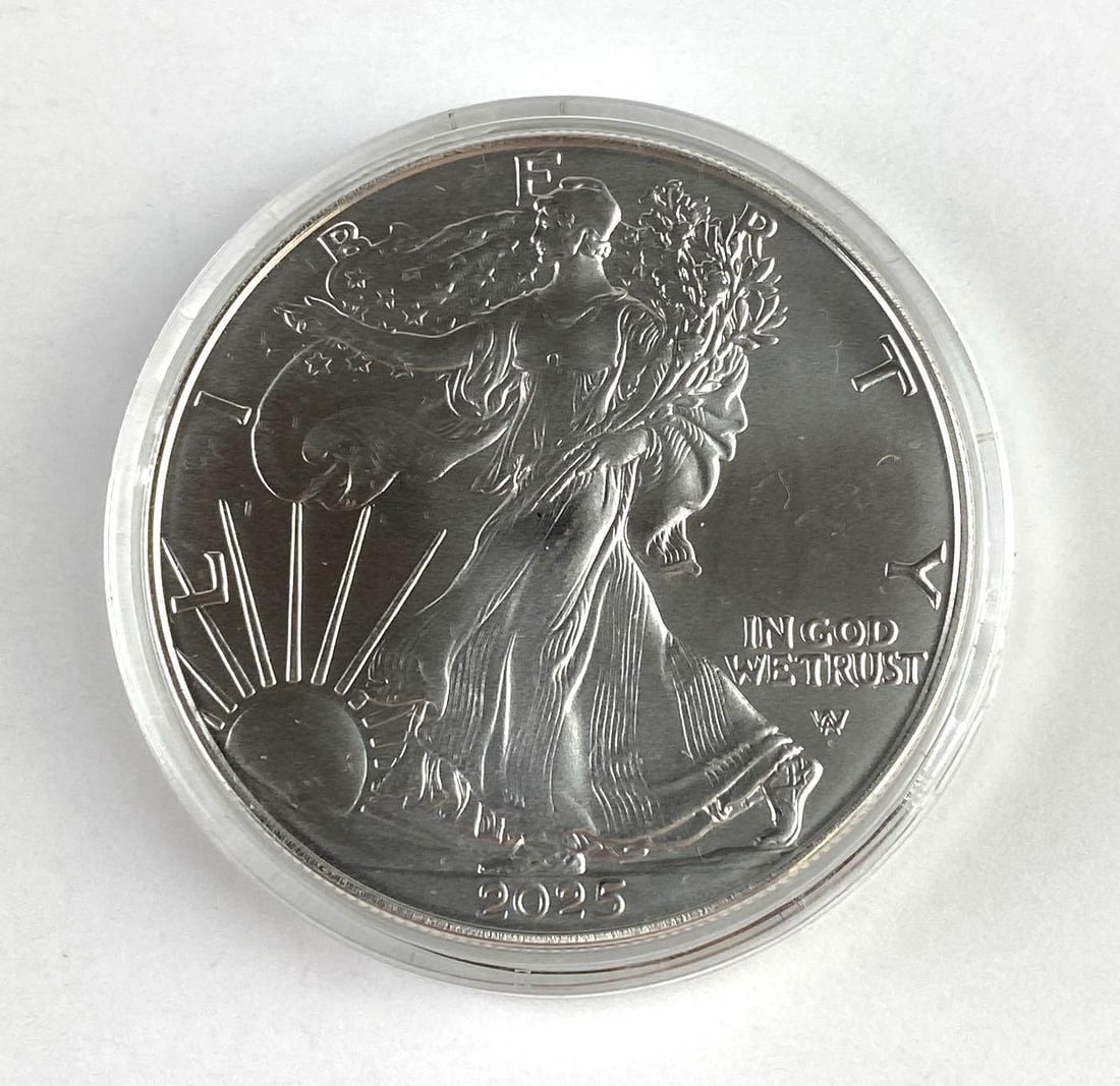 2025 W US 1 Oz American Silver Eagle (1 of 2)