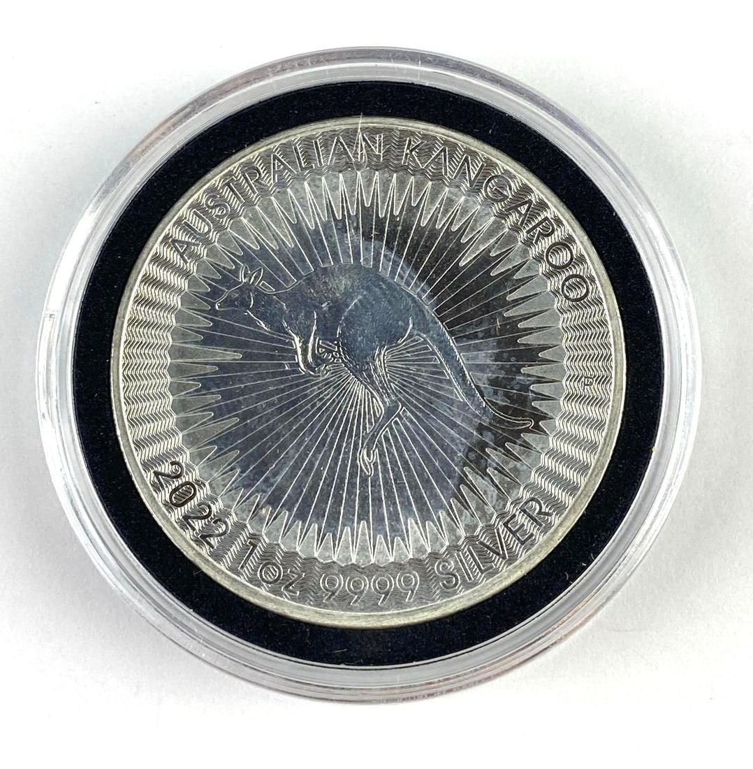 2022 Australian Kangaroo 1 Oz .9999 Silver Queen Elizabeth Round: 2022 Australian Kangaroo 1 Oz .9999 Silver Queen Elizabeth Round