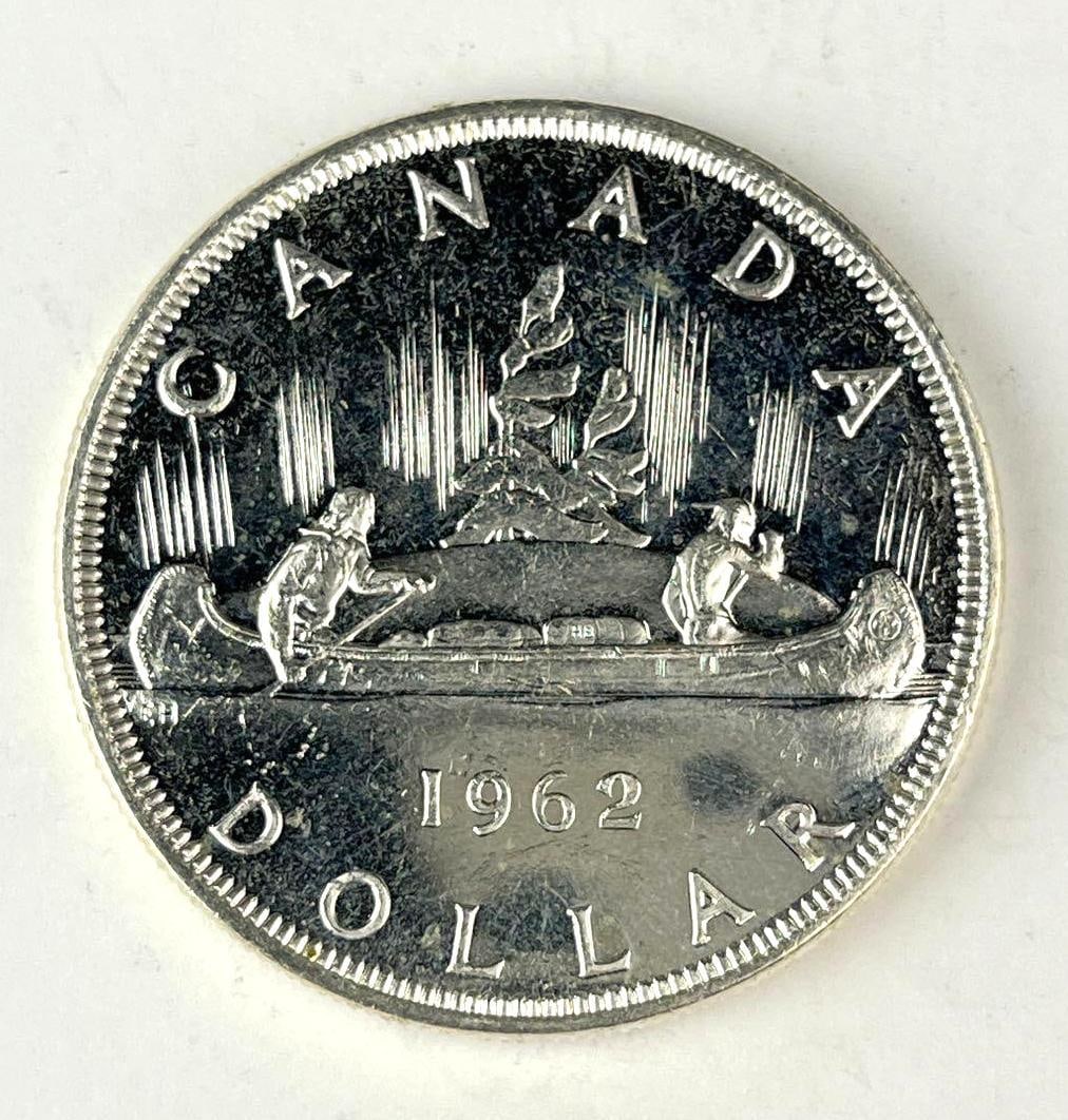 1962 Canada Voyager Silver Dollar (1 of 2)