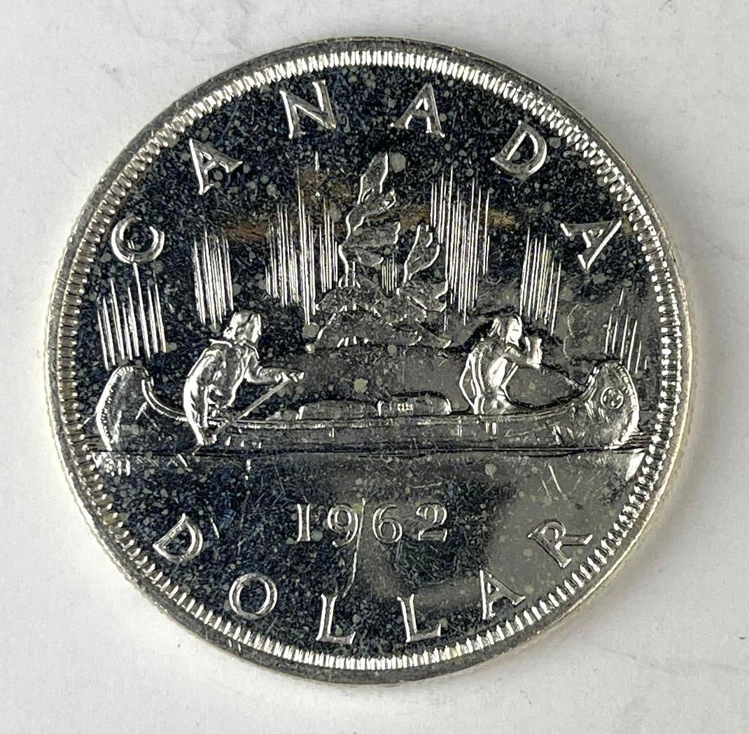 1962 Canada Voyager Silver Dollar (1 of 2)