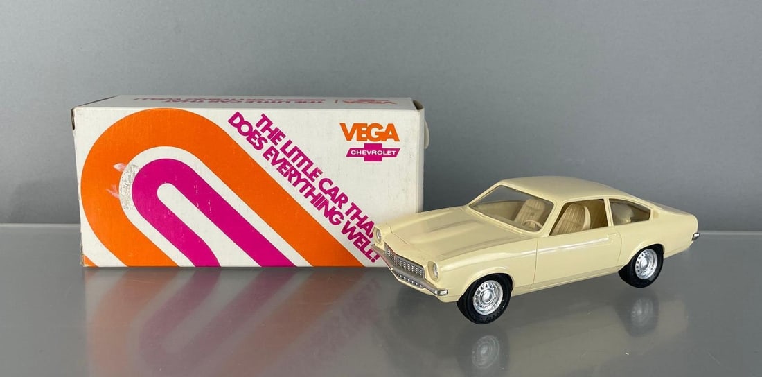 1972 Chevy Vega Dealership Promo Car: Coaster with box