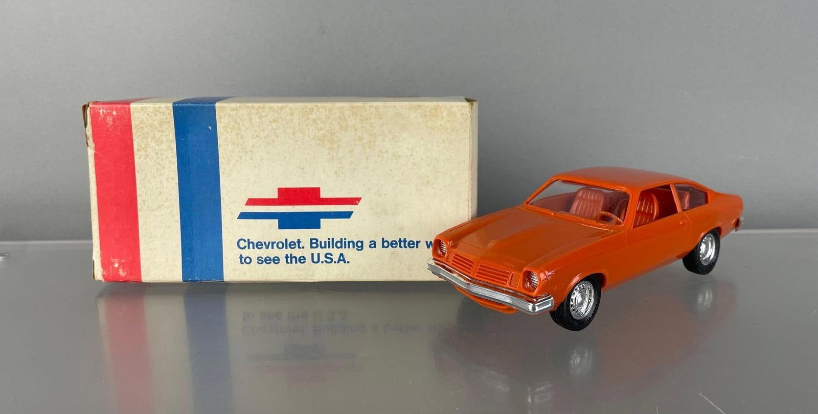 1974 Chevy Vega Orange Dealership Promo Car (1 of 8)