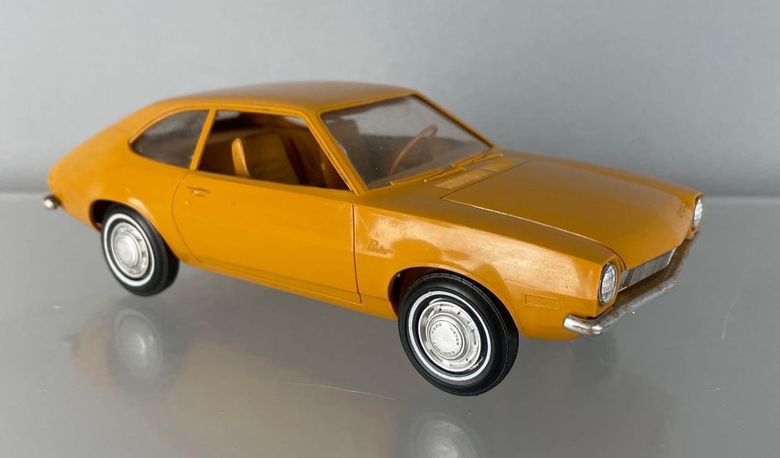 1971 Ford Pinto Dealership Promo Car: Gold, some scuffs