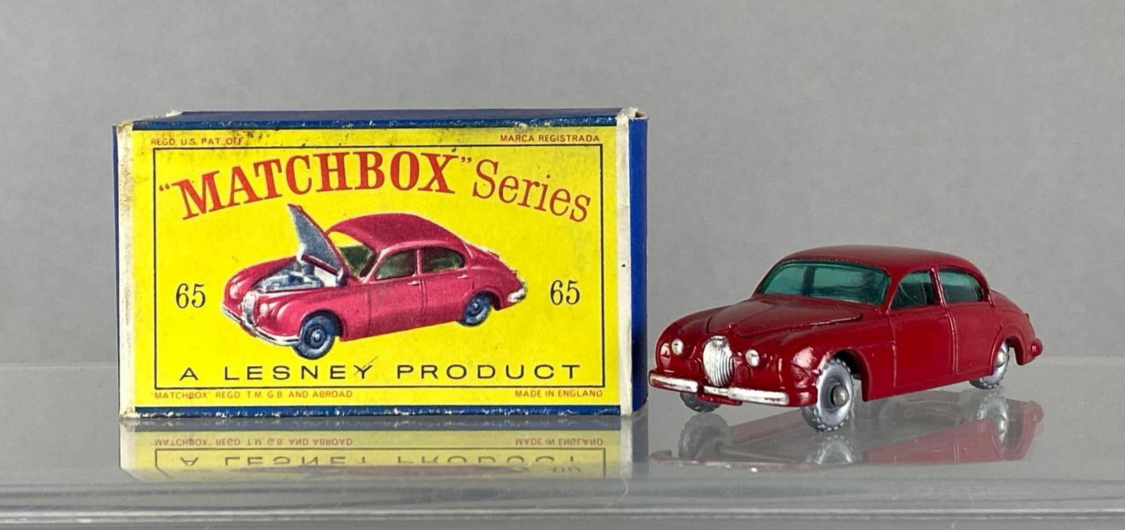 Matchbox No. 65 Jaguar 3-8 Sedan (1 of 7)