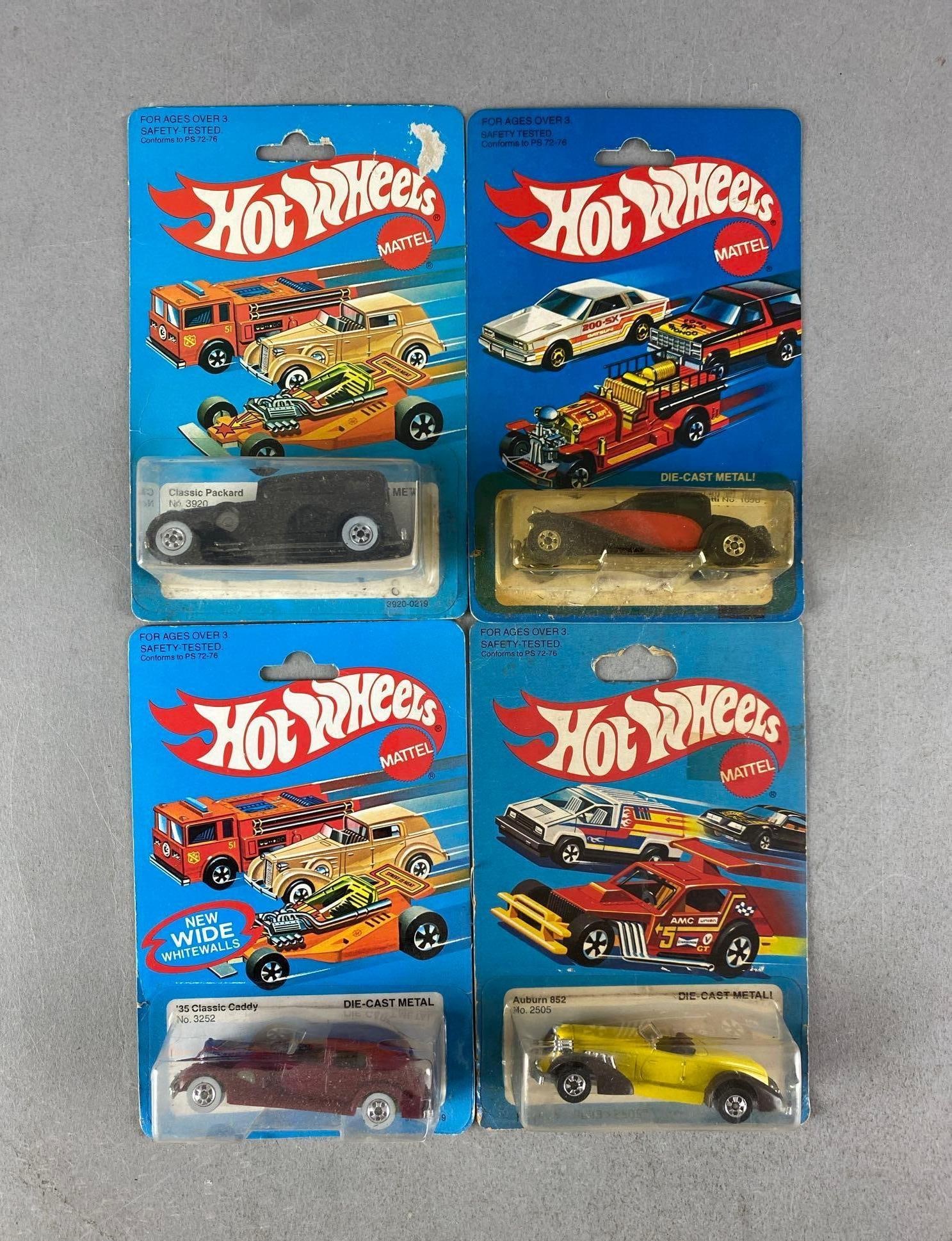 Group of 4 1980s Mattel Hot Wheels (1 of 2)