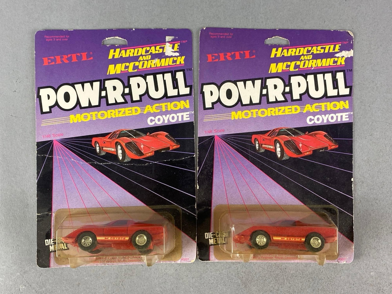 Group of 2 1983 ERTL Pow-R-Pull Coyote (1 of 2)