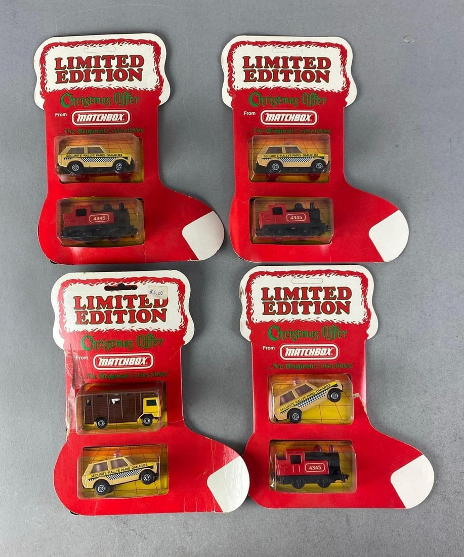 Group of 1983 Matchbox LE Christmas Stocking Gift Packs (1 of 2)