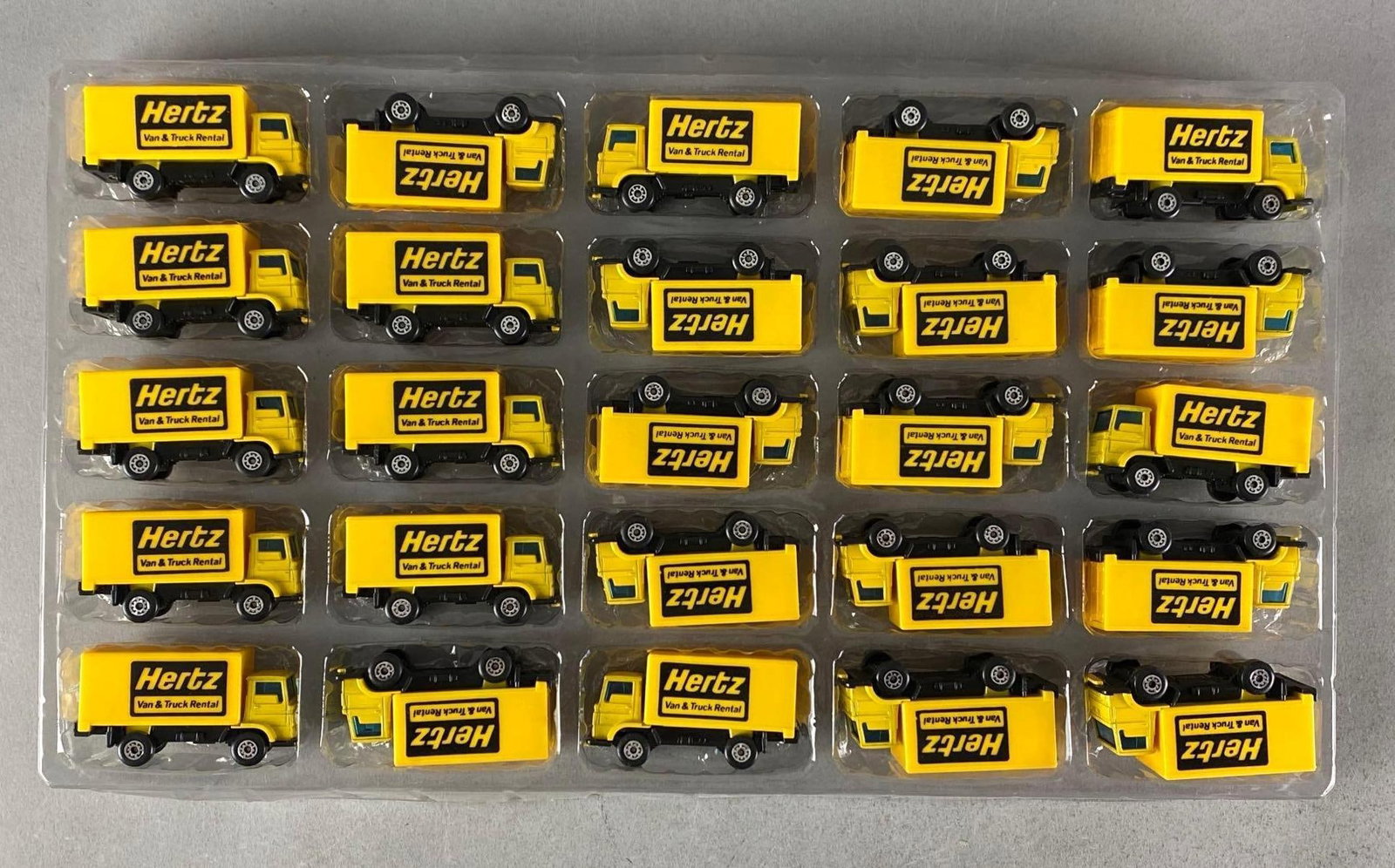 Group of 25 Matchbox Dodge Commando Hertz Box Trucks (1 of 5)