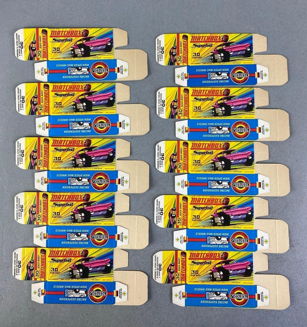 Group of Lesney Matchbox H Type Boxes (1 of 1)