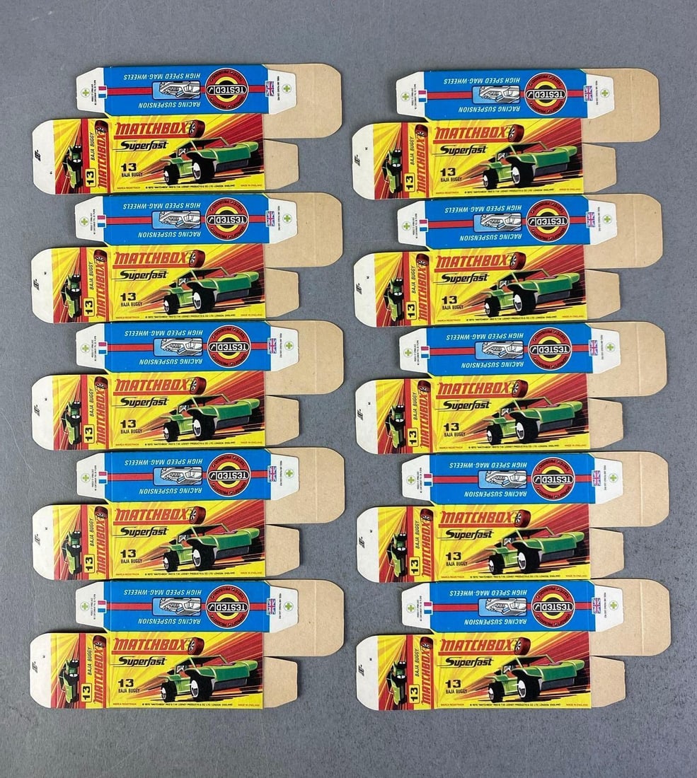Group of Lesney Matchbox H Type Boxes (1 of 1)