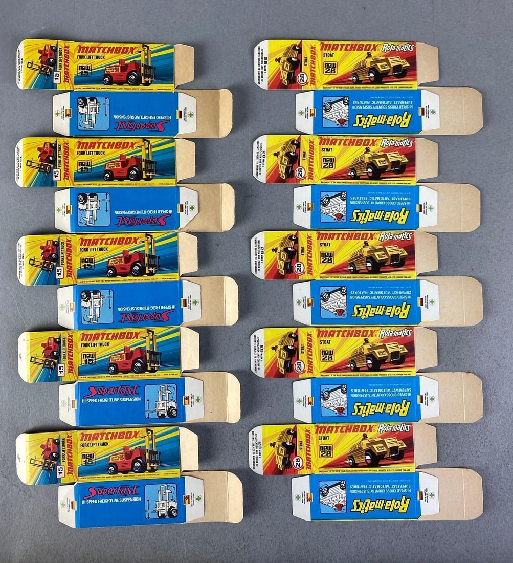 Group of Lesney Matchbox I Type Boxes (1 of 1)