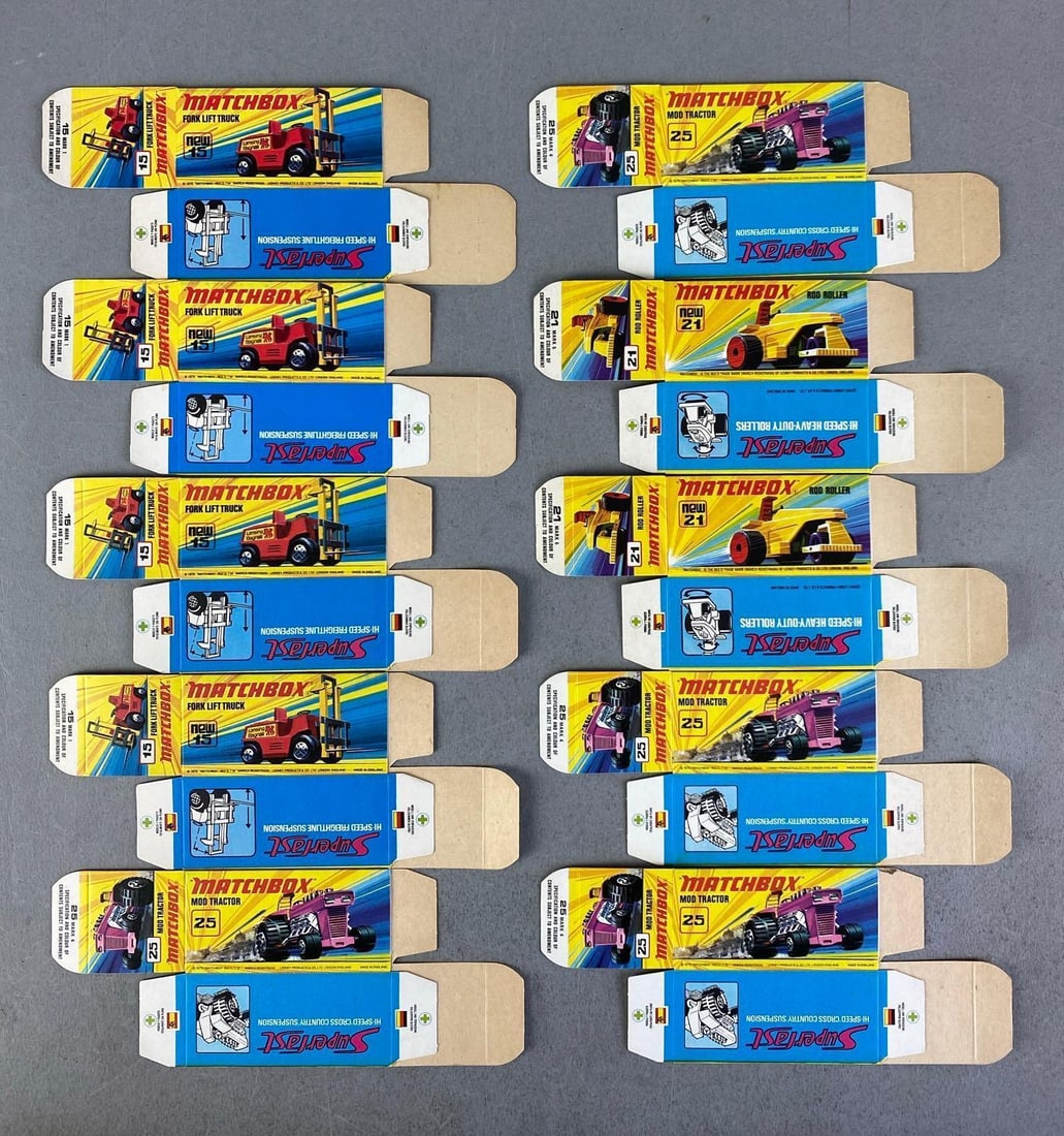 Group of Lesney Matchbox I Type Boxes (1 of 1)