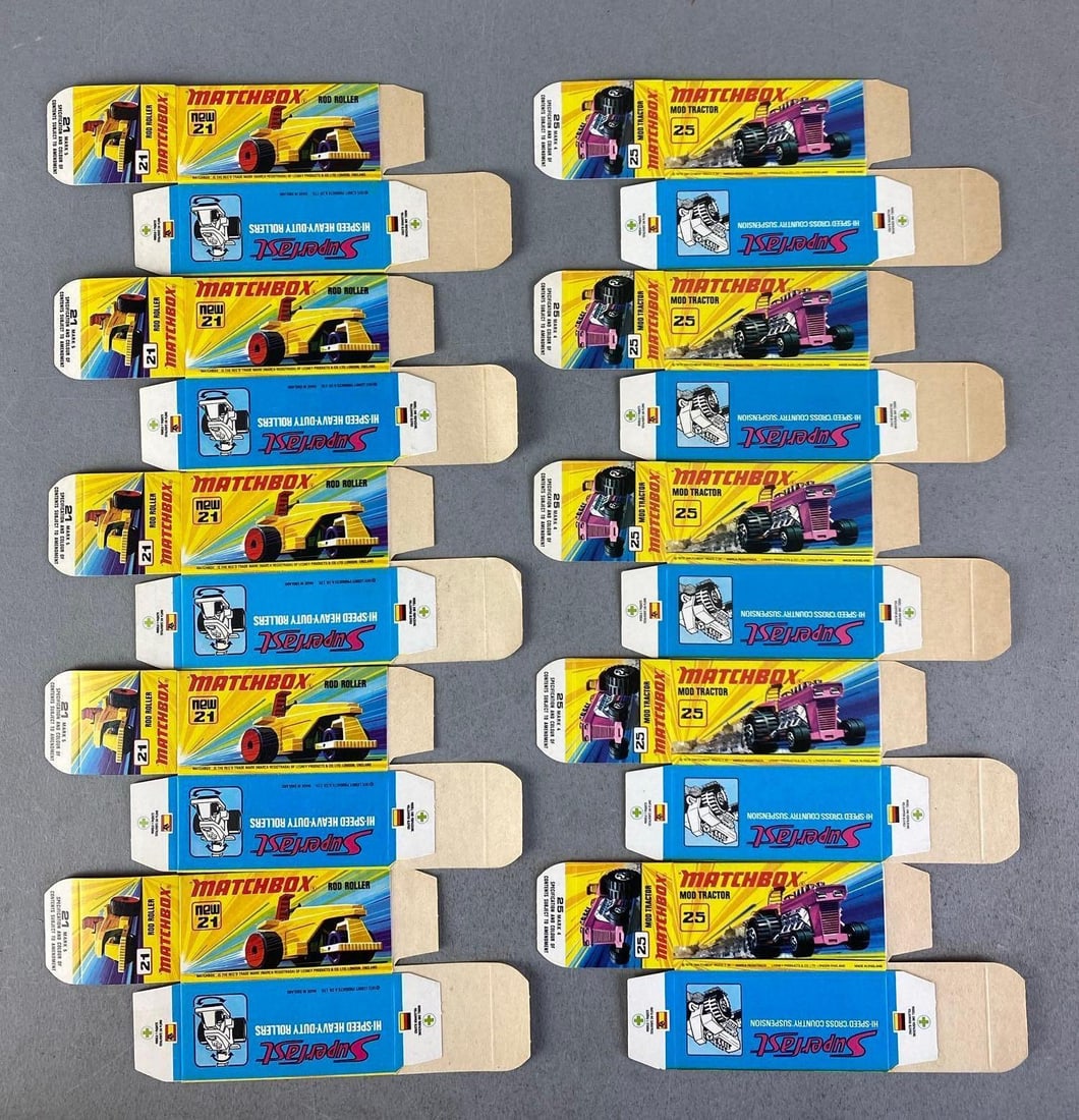 Group of Lesney Matchbox I Type Boxes (1 of 1)