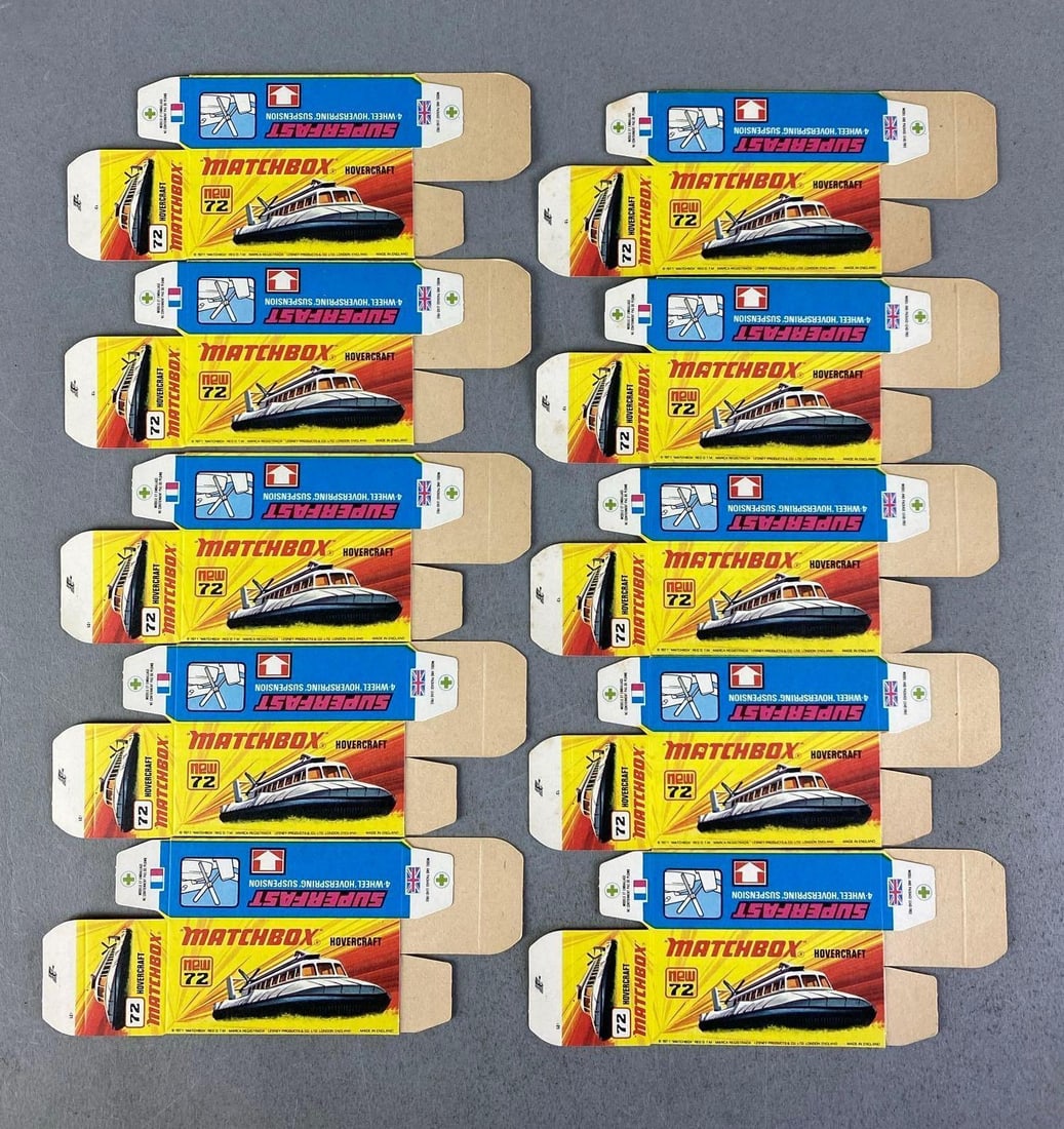 Group of Lesney Matchbox I Type Boxes (1 of 1)