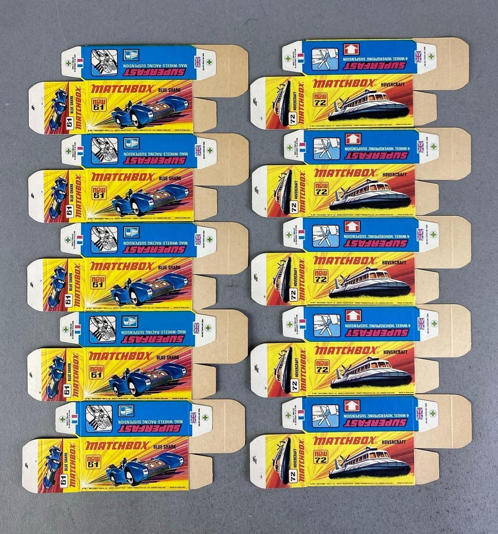 Group of Lesney Matchbox I Type Boxes (1 of 1)