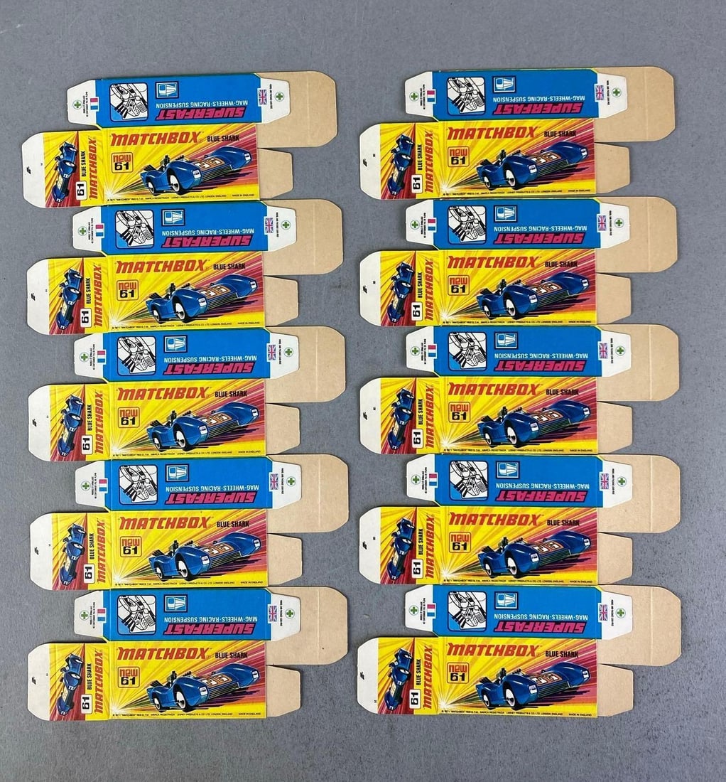 Group of Lesney Matchbox I Type Boxes (1 of 1)