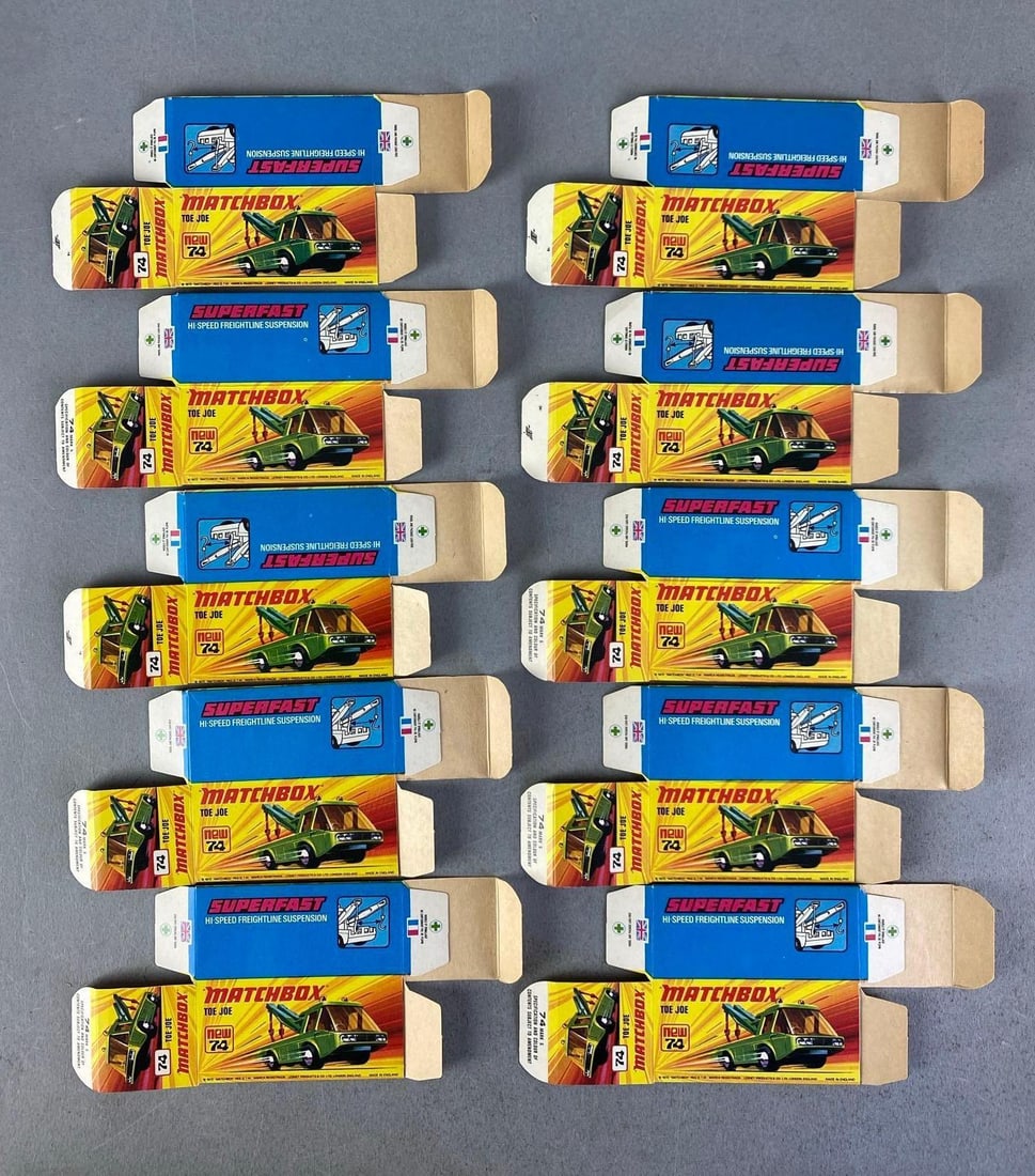 Group of Lesney Matchbox I Type Boxes (1 of 1)