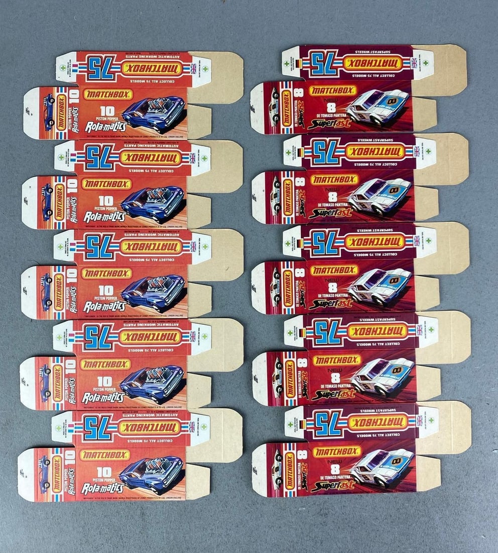 Group of Lesney Matchbox J Type Boxes (1 of 1)