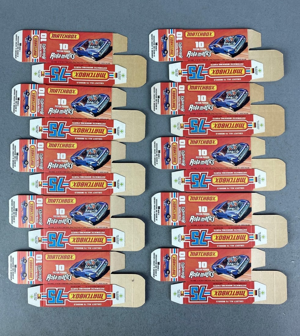 Group of Lesney Matchbox J Type Boxes (1 of 1)