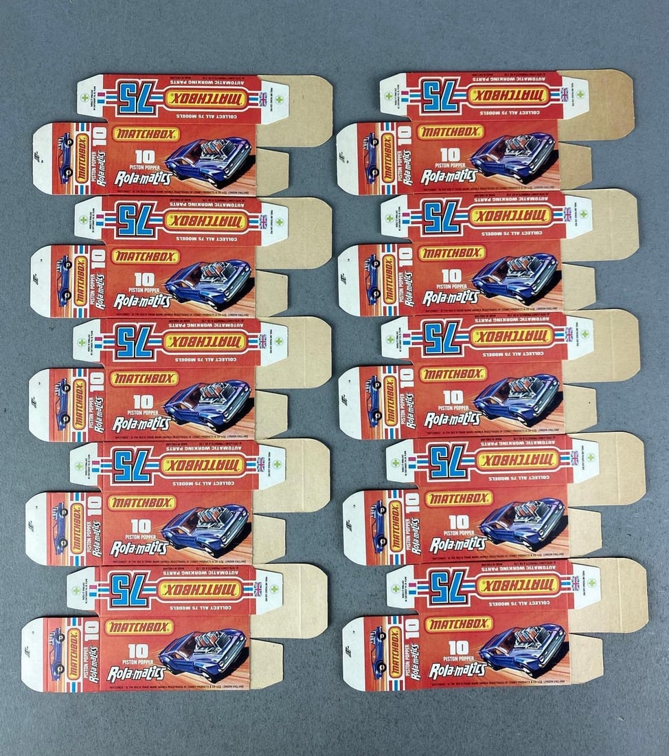 Group of Lesney Matchbox J Type Boxes (1 of 1)