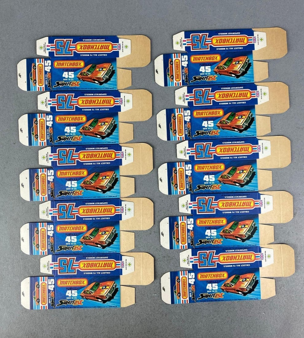 Group of Lesney Matchbox J Type Boxes (1 of 1)
