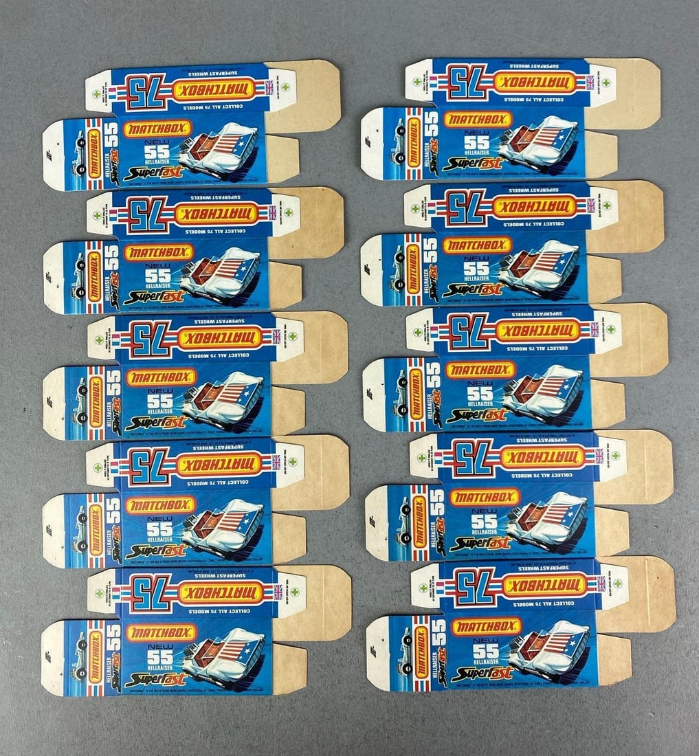 Group of Lesney Matchbox J Type Boxes (1 of 1)