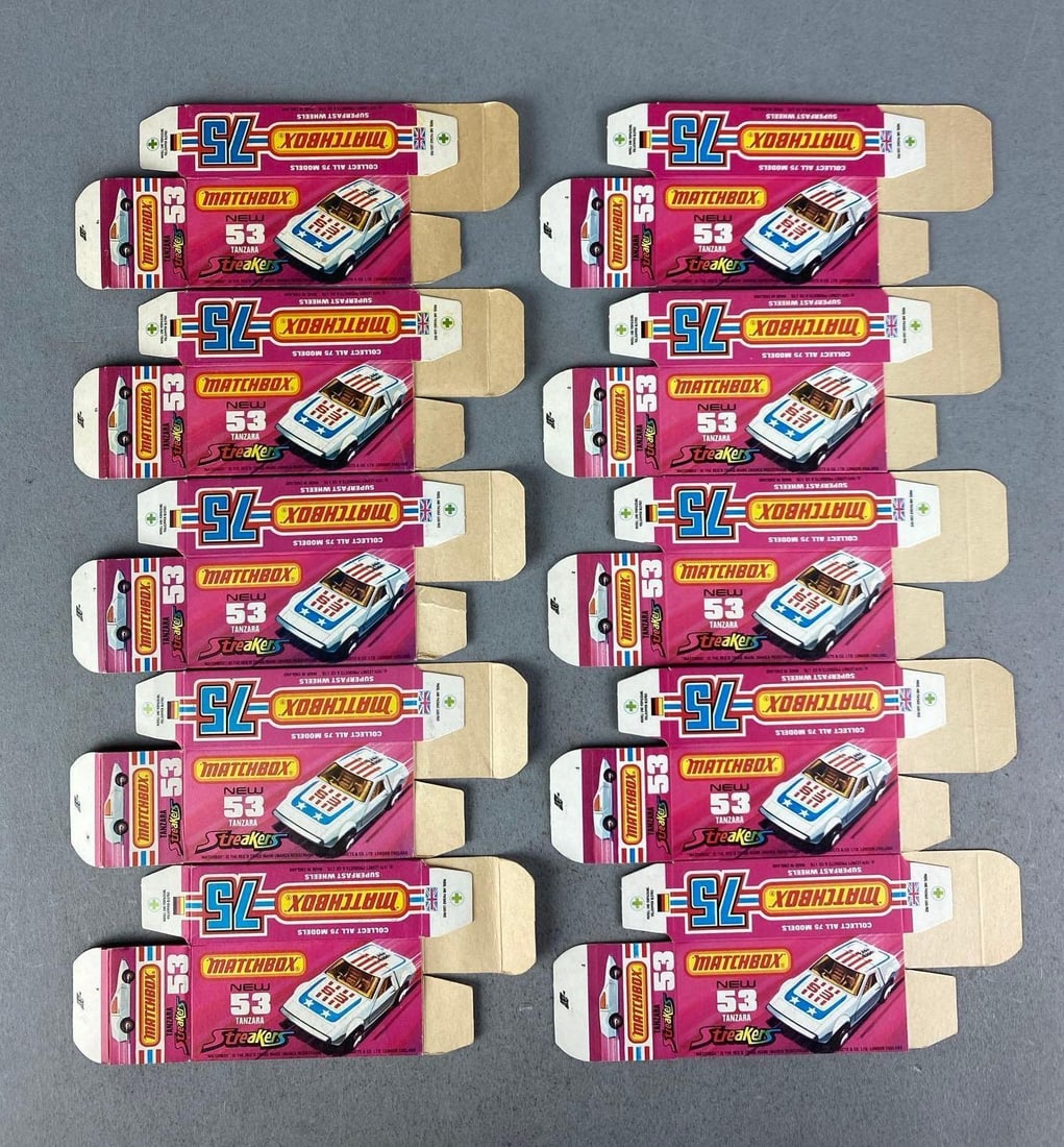 Group of Lesney Matchbox J Type Boxes (1 of 1)