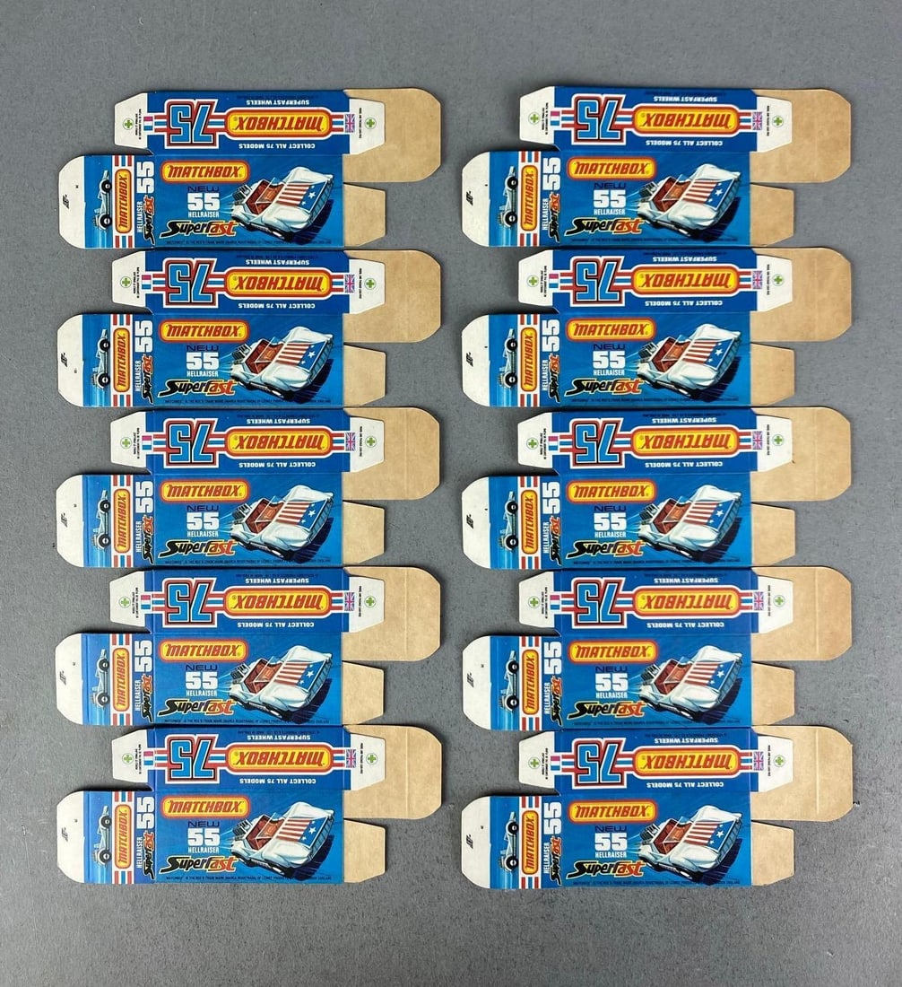 Group of Lesney Matchbox J Type Boxes (1 of 1)